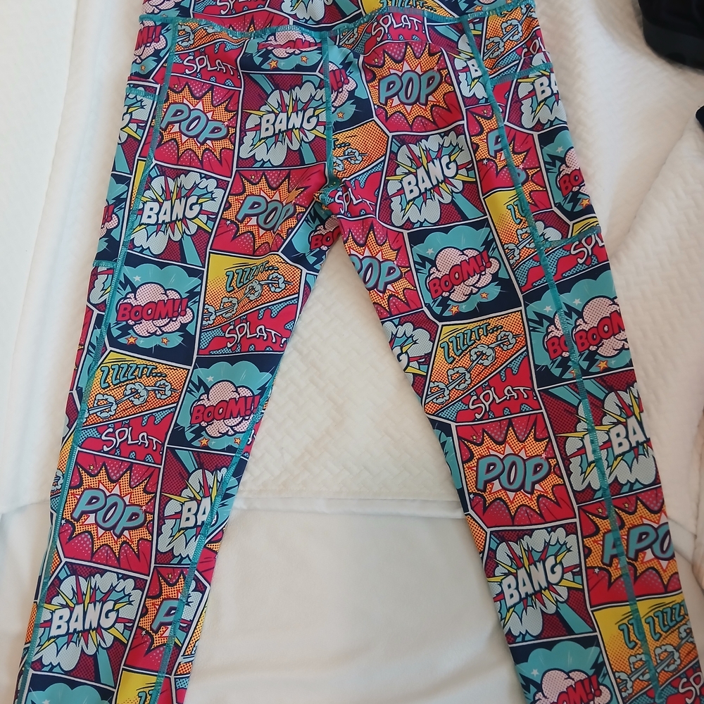 Constantly Varied Gear Comic Pop Art Leggings